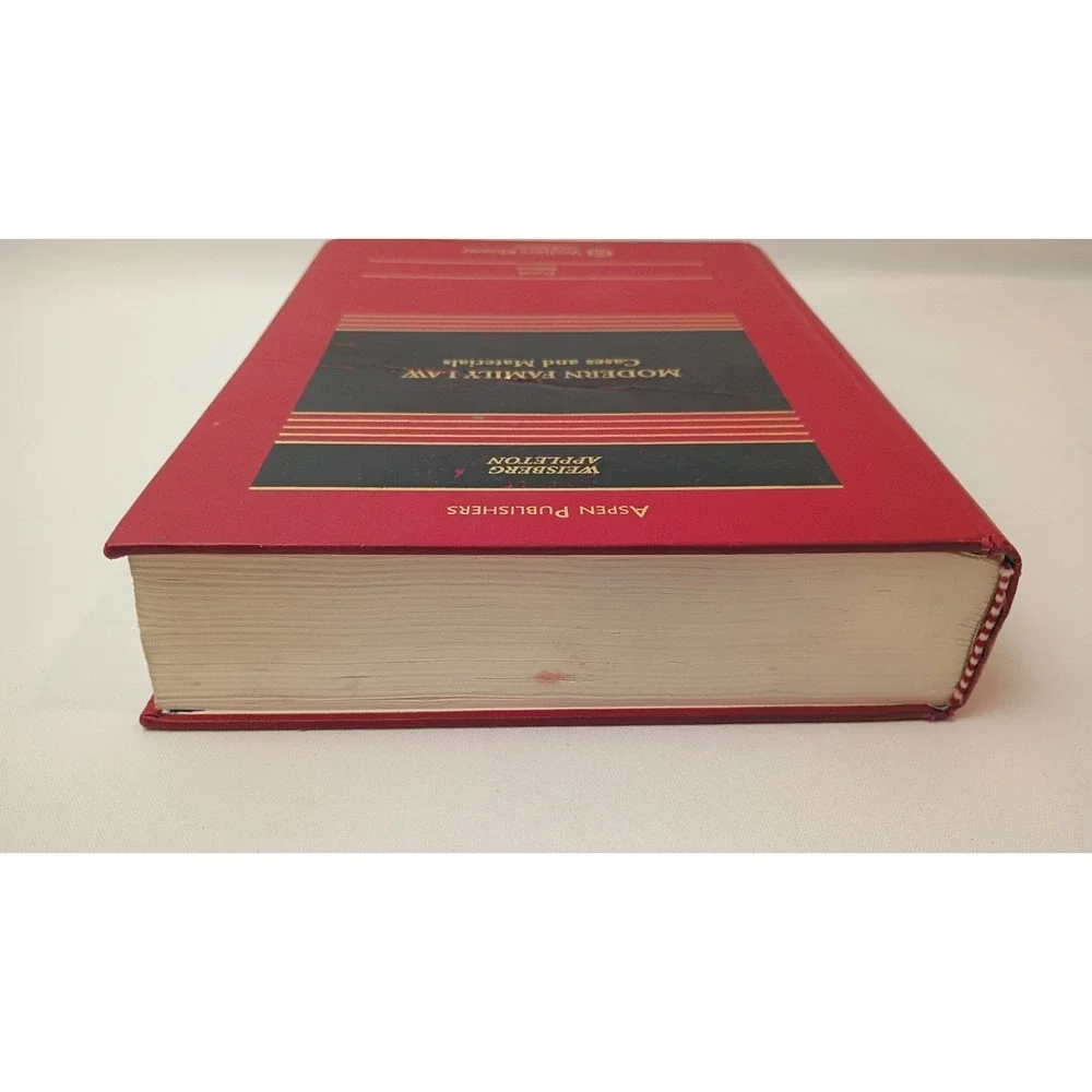 Modern Family Law, Fourth Edition (Aspen Casebook) by Weisberg, Appleton HC
